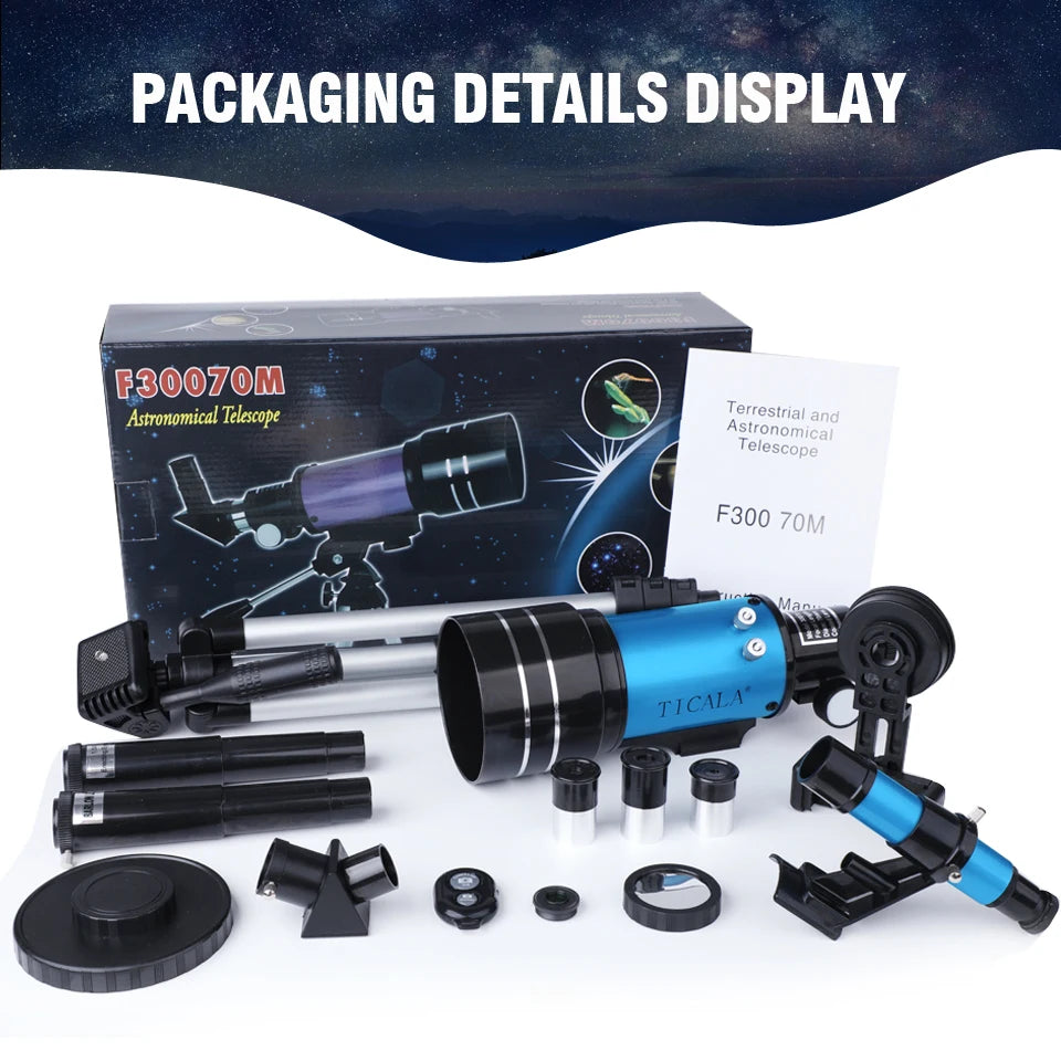 Astronomical Telescope 150x Zoom 30070