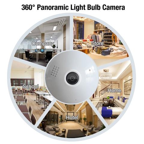 LED Light Bulb Camera