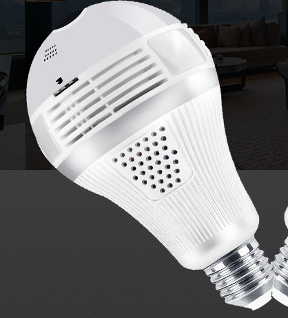 LED Light Bulb Camera