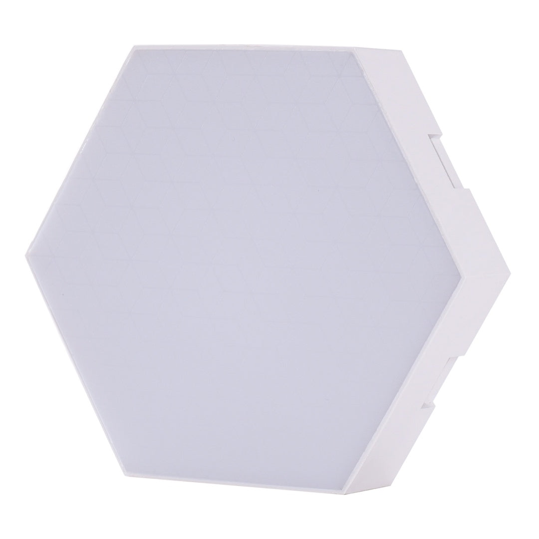 Hexagon Lights  10 Pack  LED Wall Panels, RGB Gaming Lights With APP, Smart Modular Panel Hex Tiles Push Glide Expansion Shapes Light