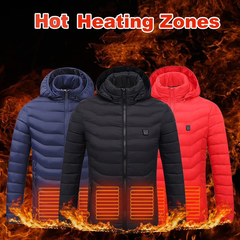 9 Zone Heated Puffer Jacket