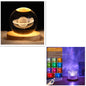 Dimmable Crystal Table Lamp 16 Color