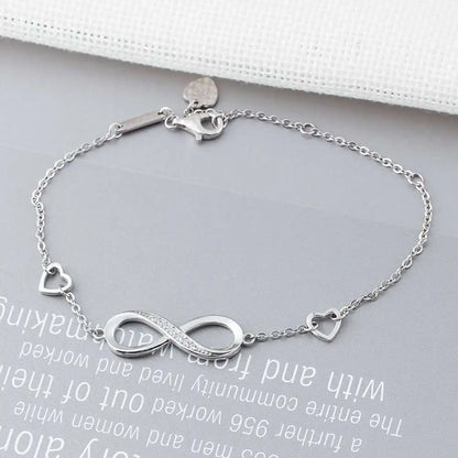 Silver Infinity Bracelet