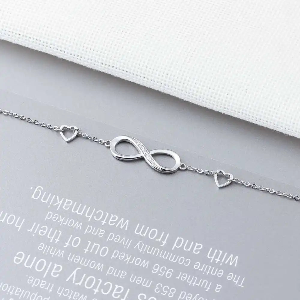 Silver Infinity Bracelet