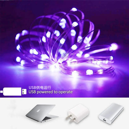 USB LED String Lights Copper Wire Waterproof