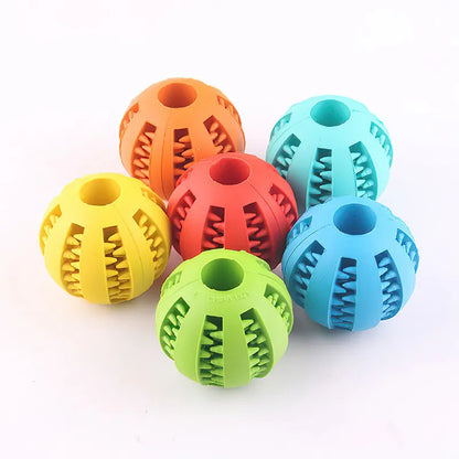 Interactive Rubber Food Ball for Pets