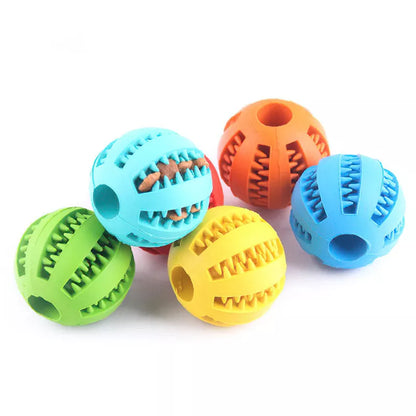 Interactive Rubber Food Ball for Pets