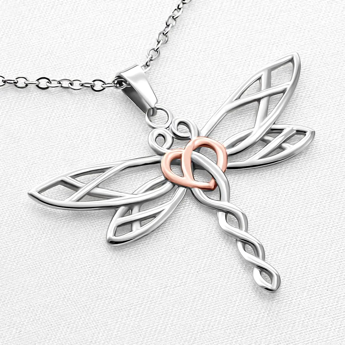Dragonfly Necklace For Mom