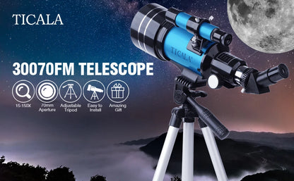 F30070 Astronomical Telescope 150X Zoom